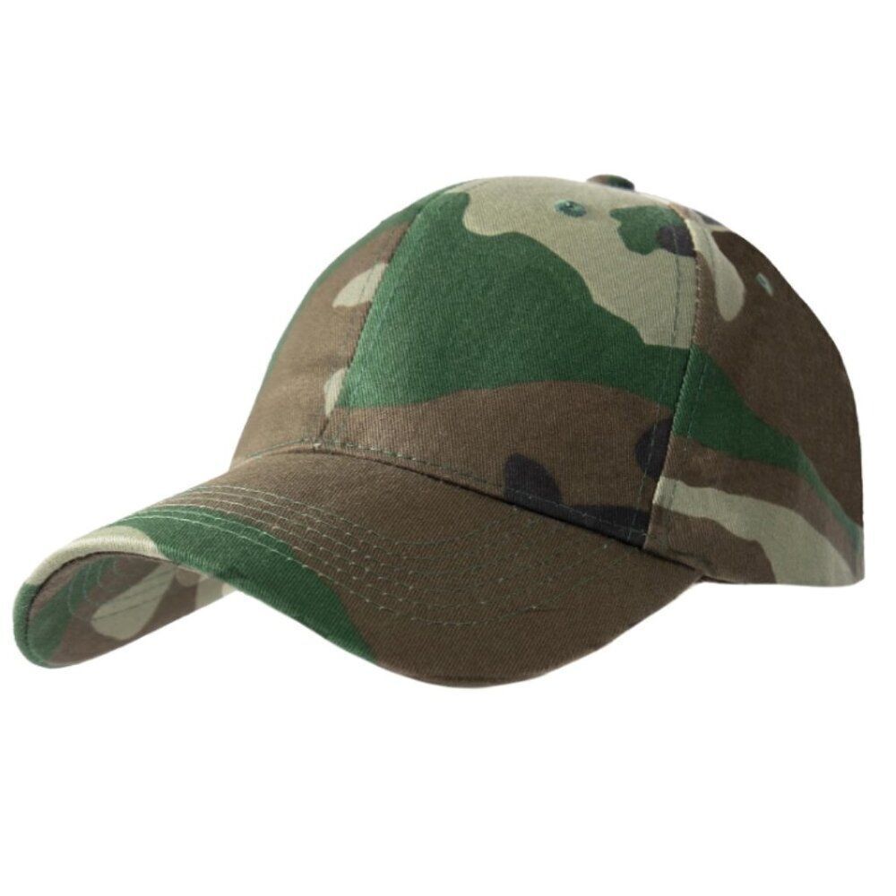 Rothco Supreme Camo Low Profile Cap – Camouflage Baseball Cap